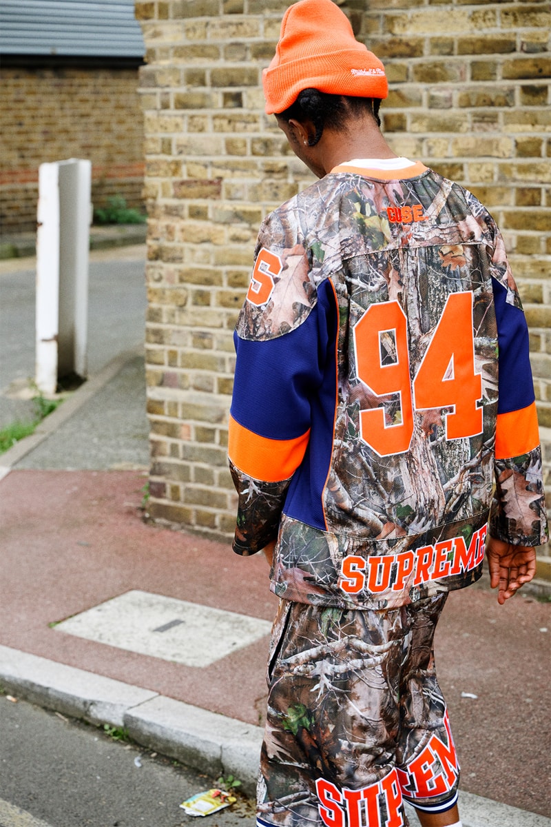 シュプリームとミッチェル & ネスが NCAA 所属4チームをフィーチャーしたカプセルコレクションを発表 Supreme Mitchell & Ness NCAA collection release info