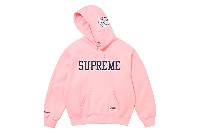 シュプリームとミッチェル & ネスが NCAA 所属4チームをフィーチャーしたカプセルコレクションを発表 Supreme Mitchell & Ness NCAA collection release info