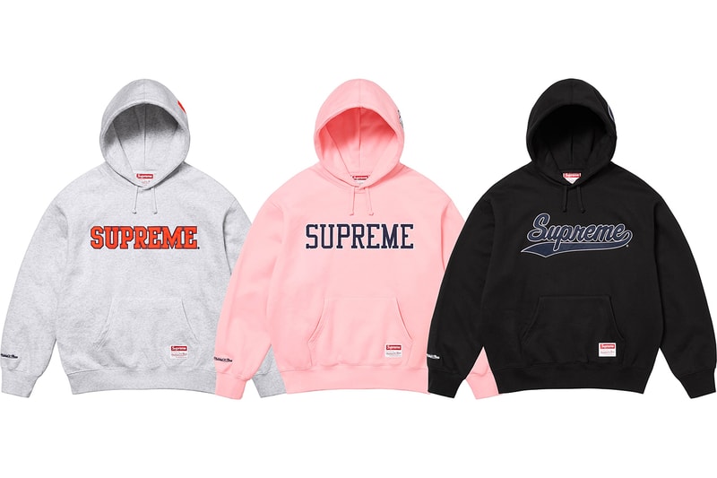 シュプリームとミッチェル & ネスが NCAA 所属4チームをフィーチャーしたカプセルコレクションを発表 Supreme Mitchell & Ness NCAA collection release info
