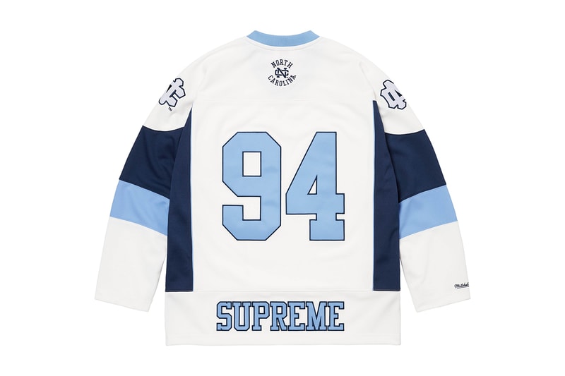 シュプリームとミッチェル & ネスが NCAA 所属4チームをフィーチャーしたカプセルコレクションを発表 Supreme Mitchell & Ness NCAA collection release info