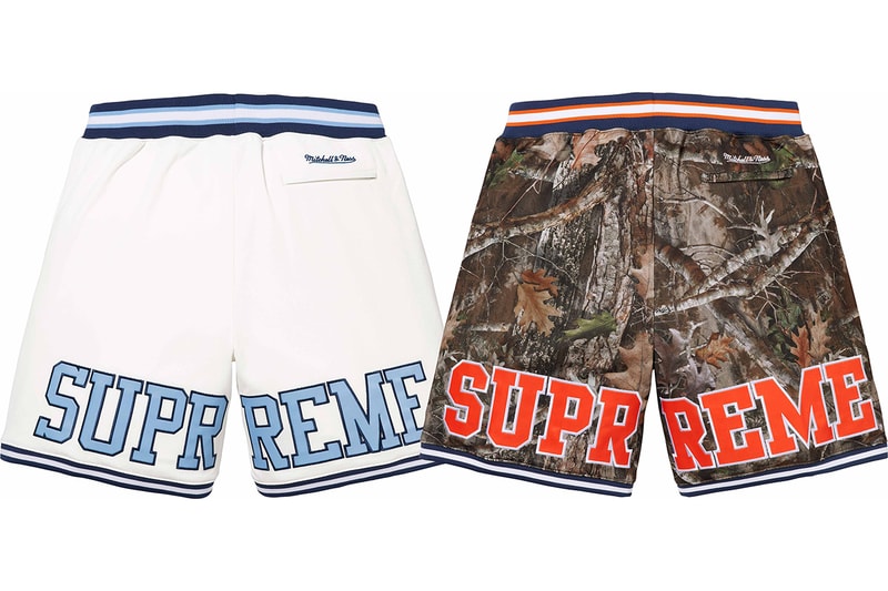 シュプリームとミッチェル & ネスが NCAA 所属4チームをフィーチャーしたカプセルコレクションを発表 Supreme Mitchell & Ness NCAA collection release info