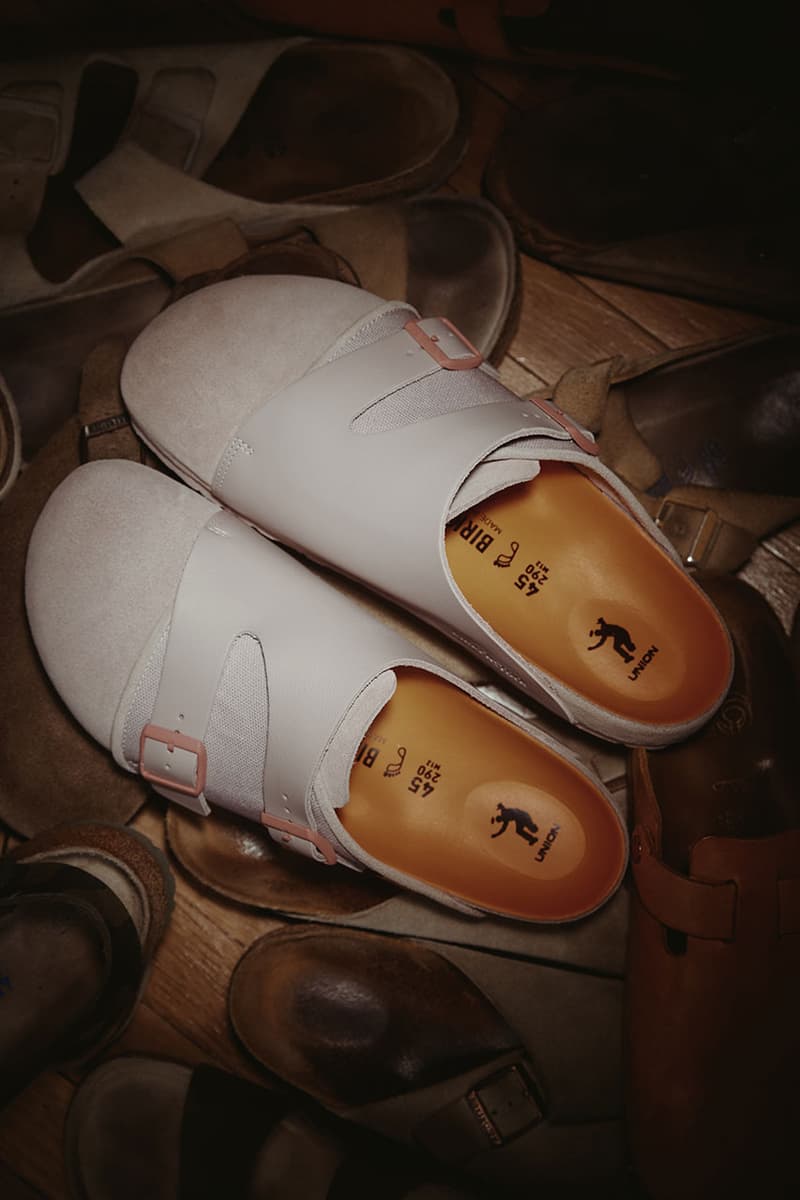 ビルケンシュトックとユニオンより新型コラボモデルビムシャーが発売 birkenstock 1774 union collbo bimshire chris gibbs release info