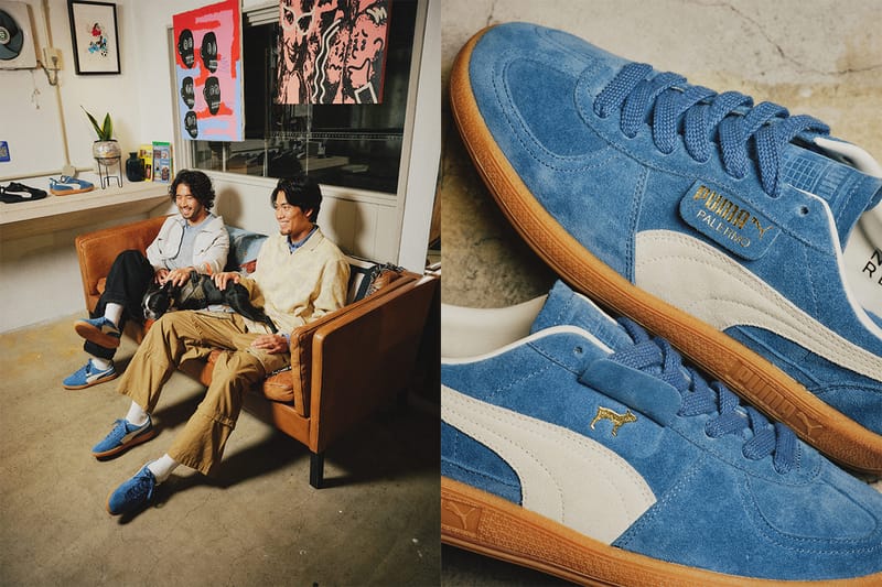 PUMAの名作 PALERMO に atmos & BAGGAGE COFFEE とのトリプルコラボレーションモデルが登場