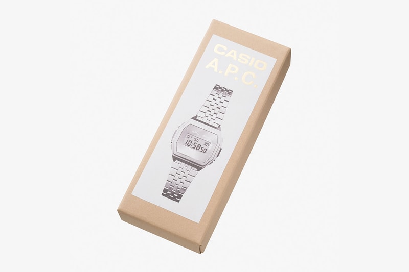 アー・ペー・セーがカシオとのコラボモデルとしてA1000を発売 a.p.c. casio classic collb a1000 release info