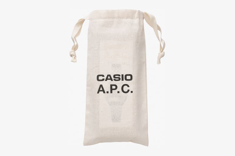 アー・ペー・セーがカシオとのコラボモデルとしてA1000を発売 a.p.c. casio classic collb a1000 release info