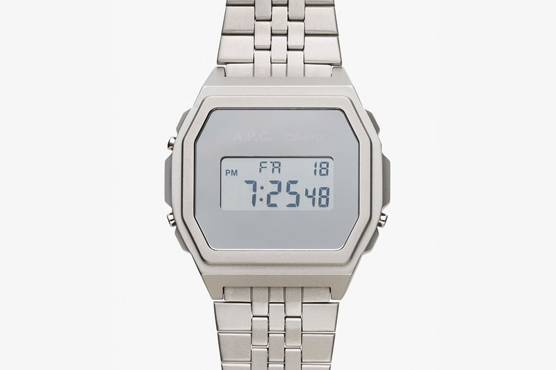 アー・ペー・セーがカシオとのコラボモデルとしてA1000を発売 a.p.c. casio classic collb a1000 release info