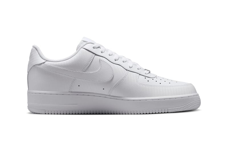 ナイキエアフォース1ローよりオールホワイトの新作ホワイトカーボンファイバーが登場　Nike Air Force 1 Low White Carbon Fiber HF2886-100 Release Info date store list buying guide photos price