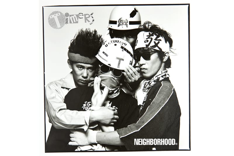 NEIGHBORHOOD が伝説のバンド ザ・タイマーズとの史上初コラボTシャツを制作