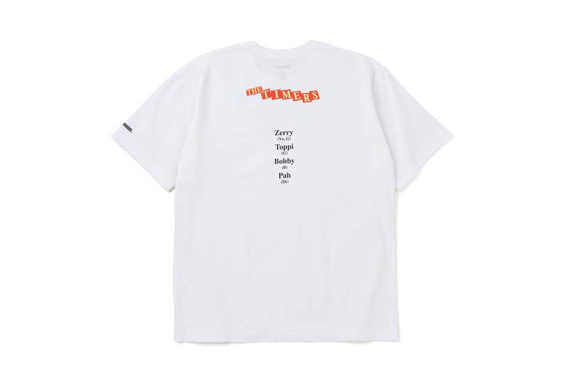 ネイバーフッドが伝説のバンド ザ・タイマーズとの史上初のコラボTシャツを制作 NEIGHBORHOOD x THE TIMERS release info