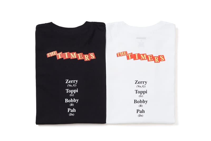 ネイバーフッドが伝説のバンド ザ・タイマーズとの史上初のコラボTシャツを制作 NEIGHBORHOOD x THE TIMERS release info