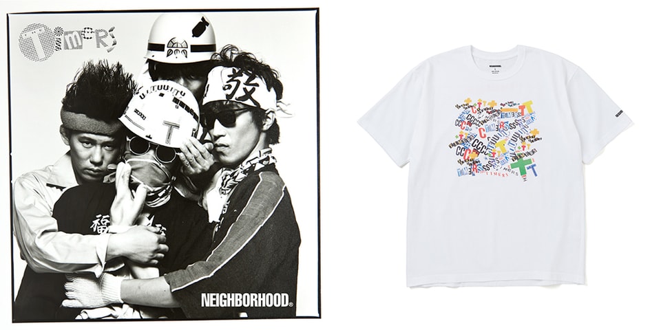 ネイバーフッドがザ・タイマーズとの史上初コラボTシャツを制作 