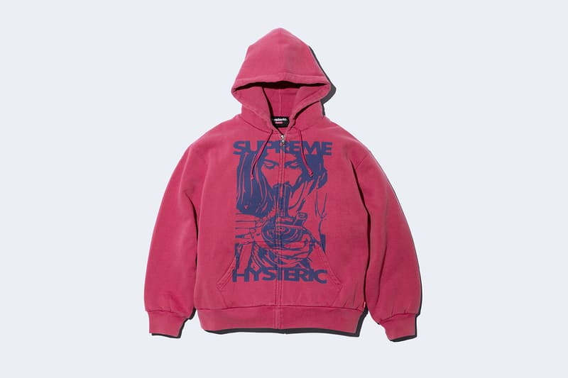 シュプリーム x ヒステリック グラマーが2024年秋冬コラボコレクションを発表 Supreme x HYSTERIC GLAMOUR fall winter 2024 release info