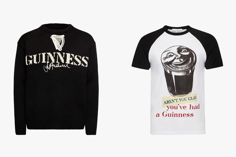 JW Anderson と Guinness のコラボコレクションがついに発売