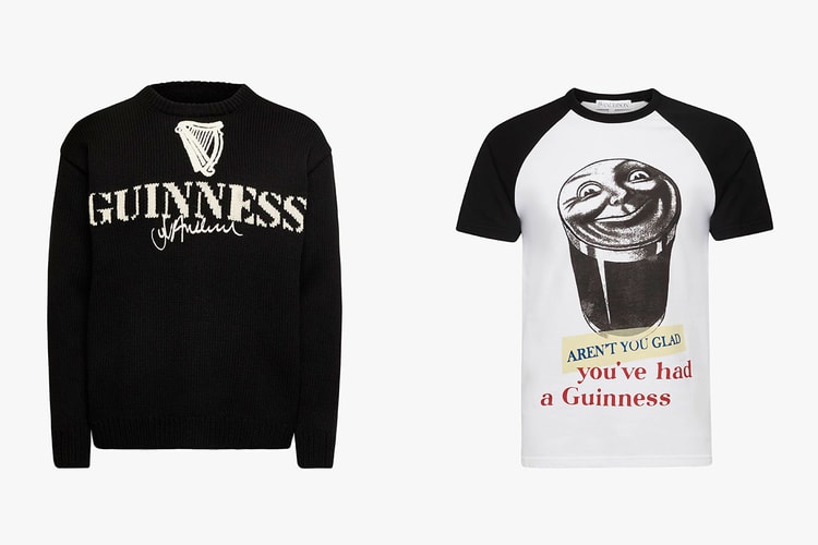 JW Anderson と Guinness のコラボコレクションがついに発売