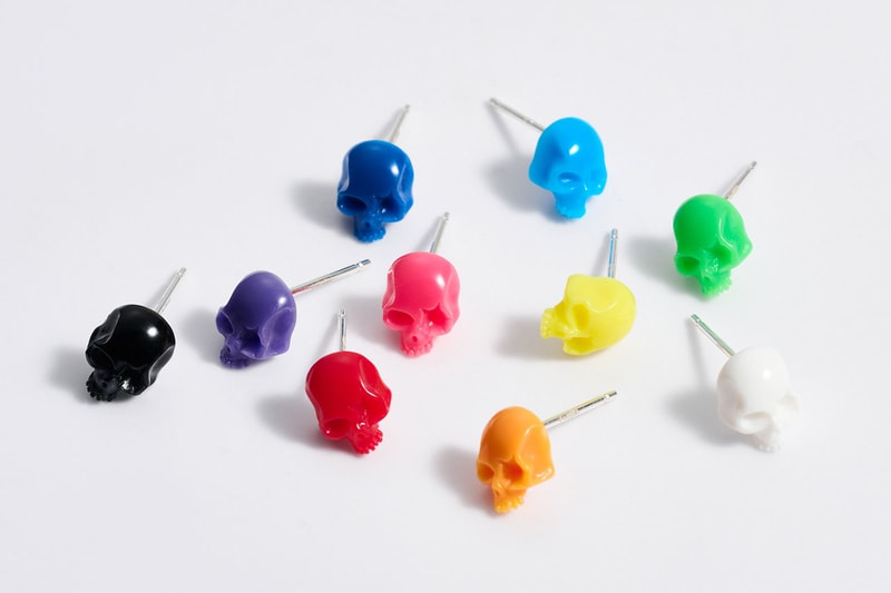 話題の新感覚ジュエリーブランド ラムダからスカルモチーフの新作ピアスが登場 lambda color change skull motif pierce release info
