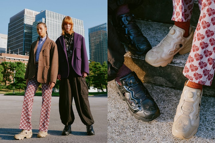 NEEDLES が Reebok Instapump Fury の30周年を記念したコラボモデルを発表