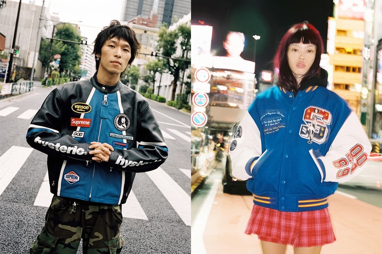 Supreme x HYSTERIC GLAMOUR が2024年秋冬コラボコレクションを発表