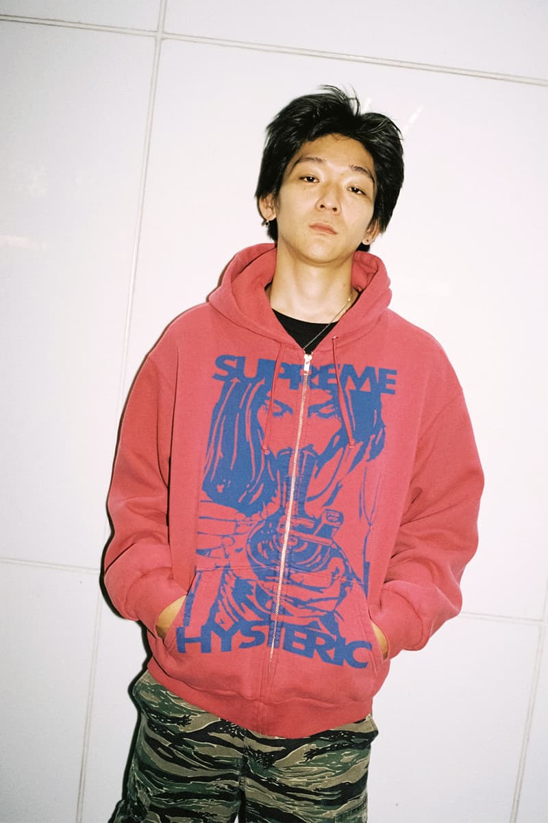 シュプリーム x ヒステリック グラマーが2024年秋冬コラボコレクションを発表 Supreme x HYSTERIC GLAMOUR fall winter 2024 release info