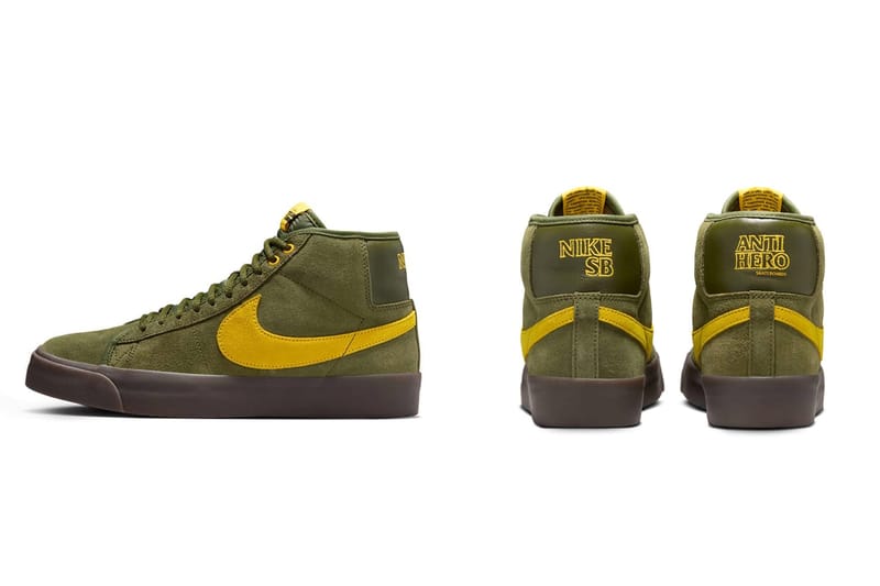 Nike SB から ANTIHERO との最新コラボ Zoom Blazer Mid が登場