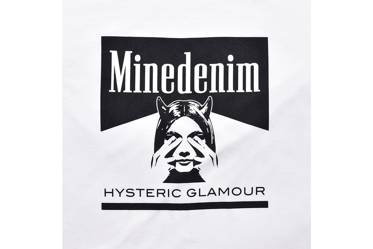 マインデニムとヒステリック グラマーが2年ぶりのコラボレーションを発表 MINEDENIM x HYSTERIC GLAMOUR 2024 Autumn & Winter Collaboration