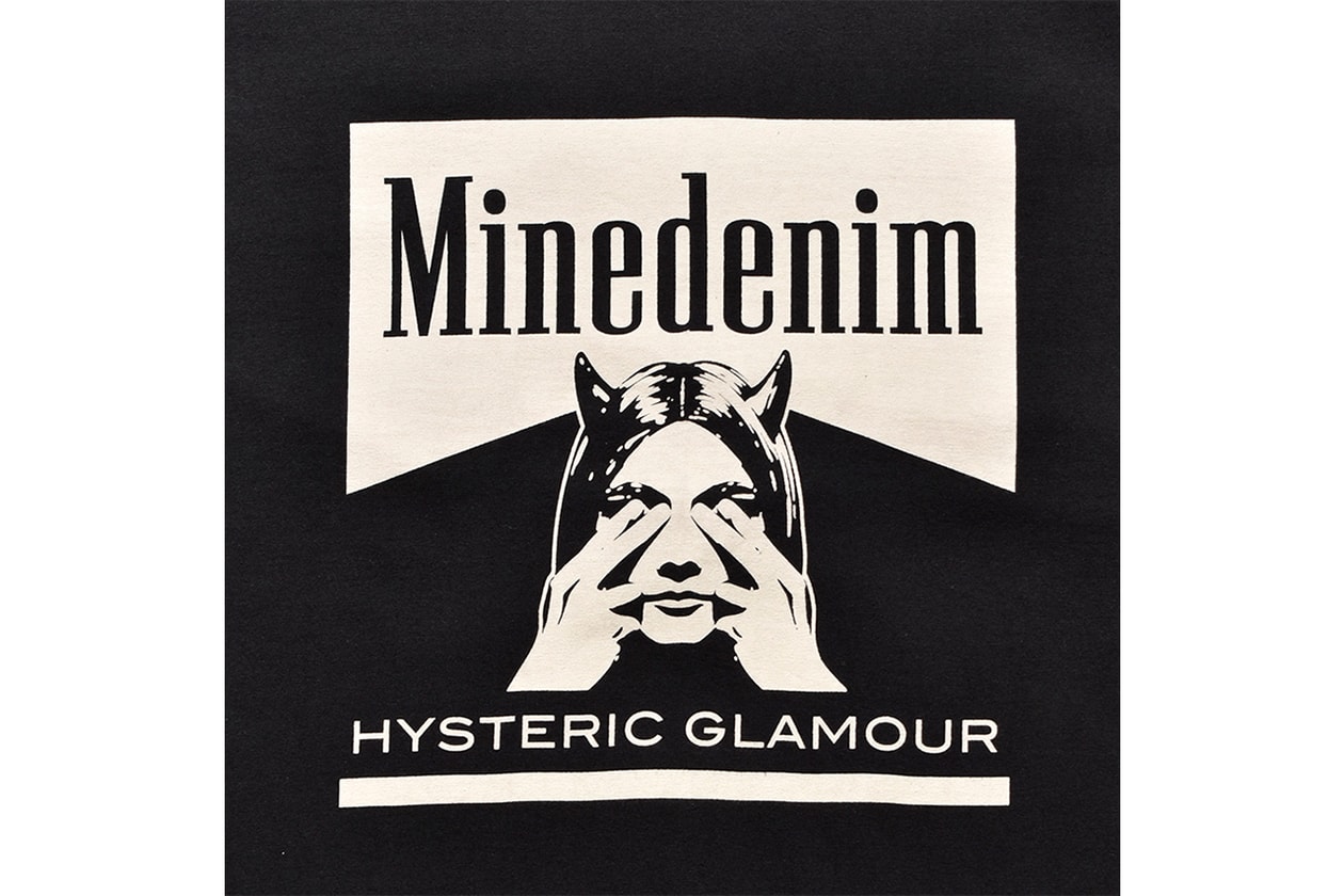 マインデニムとヒステリック グラマーが2年ぶりのコラボレーションを発表 MINEDENIM x HYSTERIC GLAMOUR 2024 Autumn & Winter Collaboration