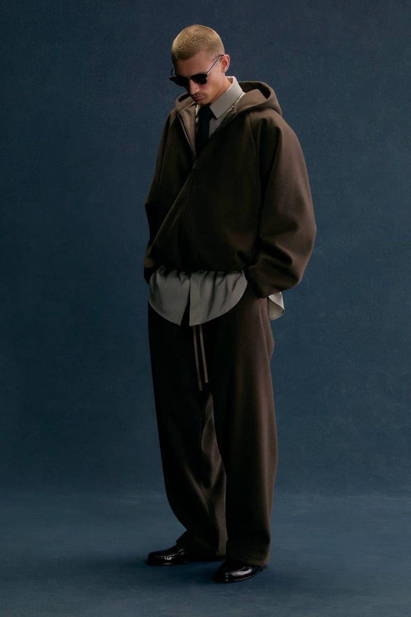 フィア オブ ゴッド エッセンシャル2024年ホリデーコレクションFear of God Opens Up Its ESSENTIALS Holiday 2024 Lookbook release info collection capsule winter fall collegiate price