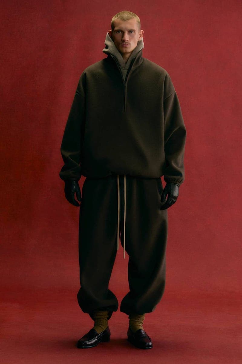 フィア オブ ゴッド エッセンシャル2024年ホリデーコレクションFear of God Opens Up Its ESSENTIALS Holiday 2024 Lookbook release info collection capsule winter fall collegiate price