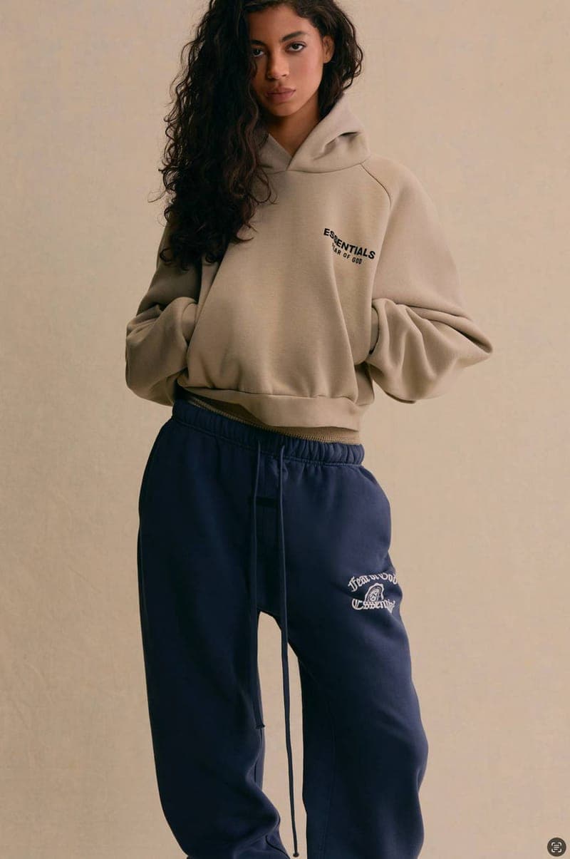 フィア オブ ゴッド エッセンシャル2024年ホリデーコレクションFear of God Opens Up Its ESSENTIALS Holiday 2024 Lookbook release info collection capsule winter fall collegiate price