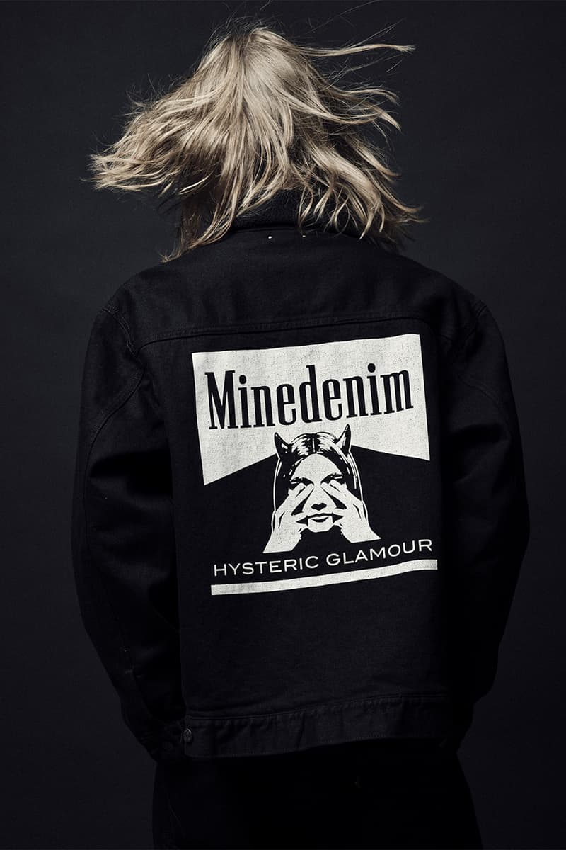 マインデニムとヒステリック グラマーが2年ぶりのコラボレーションを発表 MINEDENIM x HYSTERIC GLAMOUR 2024 Autumn & Winter Collaboration