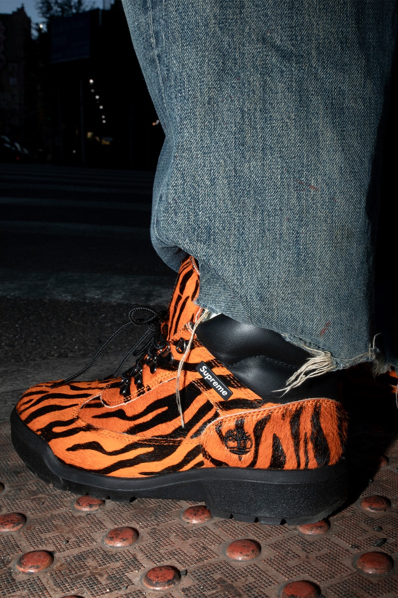 シュプリーム x ティンバーランドが2024年秋冬シーズンのコラボブーツを発表 Supreme Timberland Field Boot release info