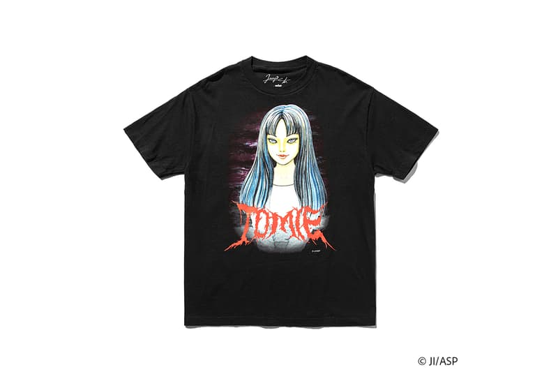 ウェーバーから伊藤潤二原作のミステリーホラー漫画『富江』とのコラボTシャツが発売 JUNJI ITO for weber TOMIE Tee release info DOVER STREET MARKET GINZA