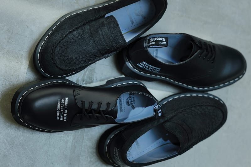 NEIGHBORHOOD と Dr. Martens が約3年ぶりのコラボレーションを発表