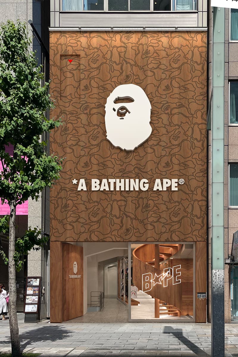 ア・ベイシング・エイプ® が銀座エリア初の路面店 ベイプストア® 銀座をオープン BAPE STORE® GINZA open info A BATHING APE®︎