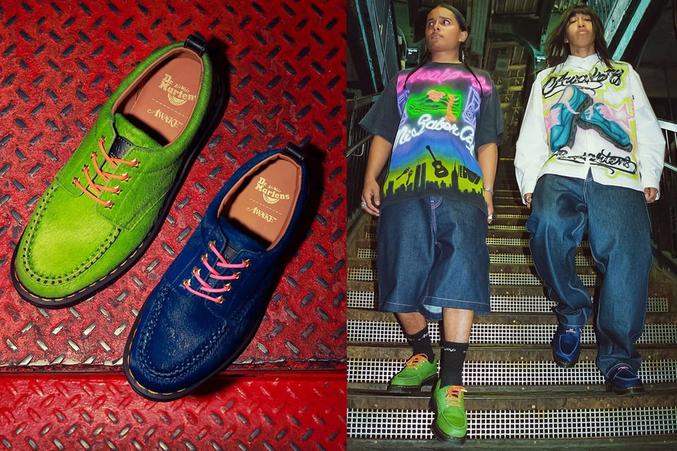awake ny かっこよ Dr.Martensコラボローファー 26cm