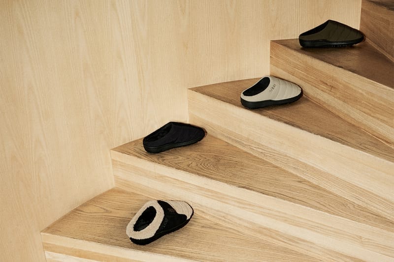 アーペーせー x スブ APC x SUBU によるコラボレーションは冬でも履けるサンダル