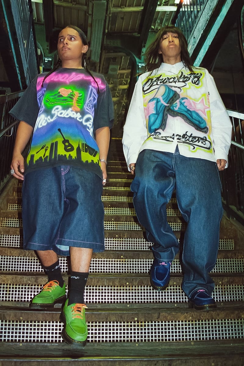 ドクターマーチンとアウェイクNYより初のコラボモデルとしてローウェルが登場 Dr. Martens x Awake NY Collaboration Lowell Shoe Release Info 