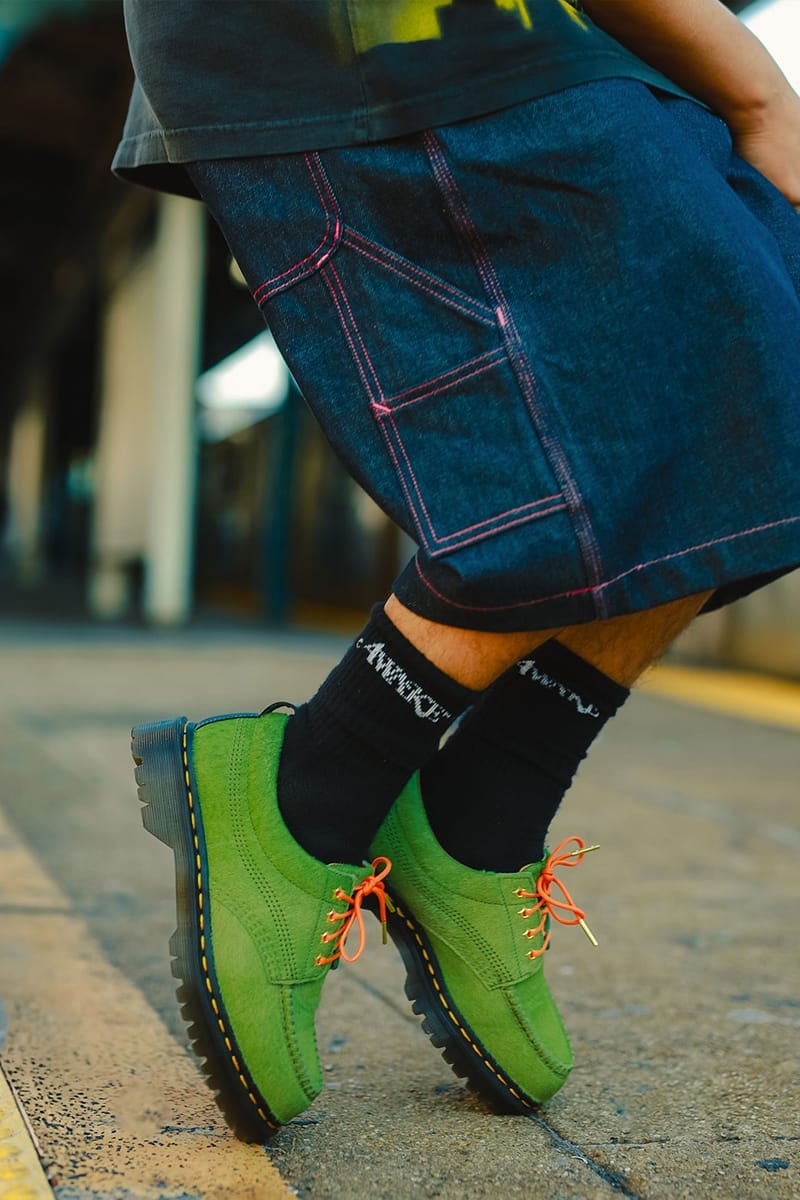 ドクターマーチンとアウェイクNYより初のコラボモデルとしてローウェルが登場 Dr. Martens x Awake NY Collaboration Lowell Shoe Release Info 