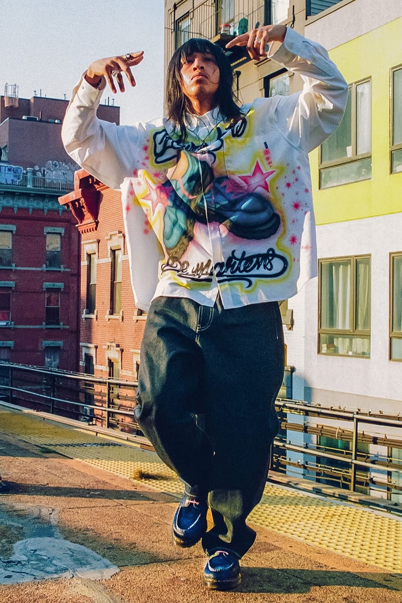 ドクターマーチンとアウェイクNYより初のコラボモデルとしてローウェルが登場 Dr. Martens x Awake NY Collaboration Lowell Shoe Release Info 
