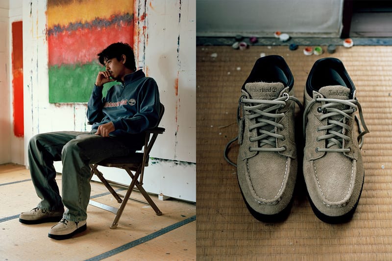thisisneverthat x Timberland のコラボモデル第2弾として Moc Toe GTX Mid が発売