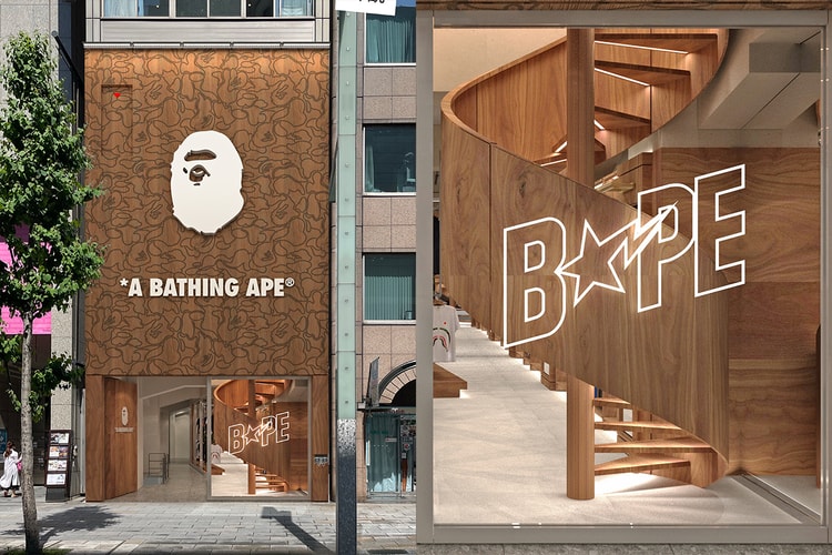 A BATHING APE®︎ が銀座エリア初の路面店 BAPE STORE® GINZA をオープン