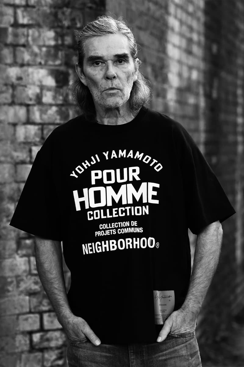 NEIGHBORHOOD x Yohji Yamamoto POUR HOMME によるコラボコレクション第3弾が到着 NEIGHBORHOOD Yohji Yamamoto POUR HOMME fall winter 2024 release info