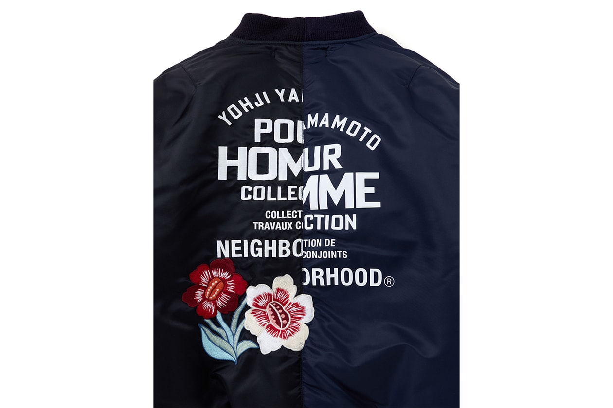 NEIGHBORHOOD x Yohji Yamamoto POUR HOMME によるコラボコレクション第3弾が到着 NEIGHBORHOOD Yohji Yamamoto POUR HOMME fall winter 2024 release info