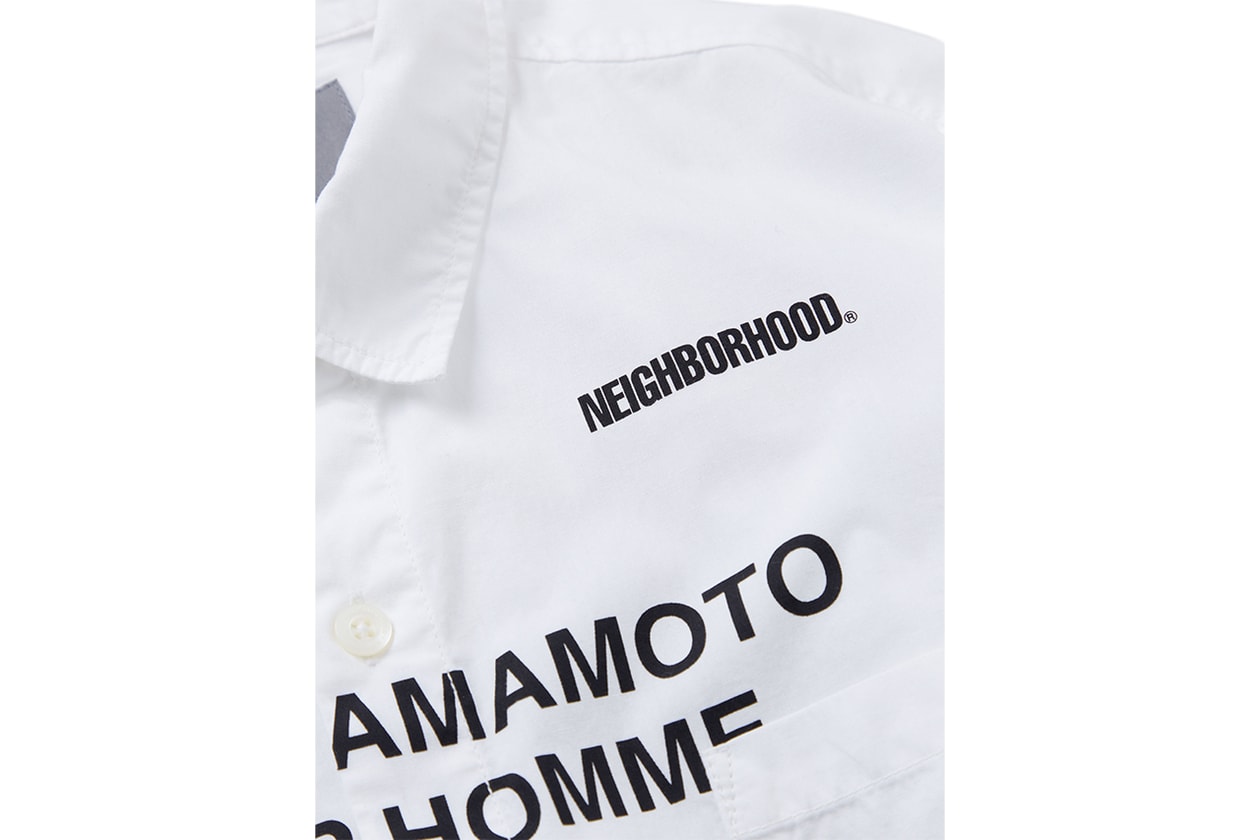 NEIGHBORHOOD x Yohji Yamamoto POUR HOMME によるコラボコレクション第3弾が到着 NEIGHBORHOOD Yohji Yamamoto POUR HOMME fall winter 2024 release info