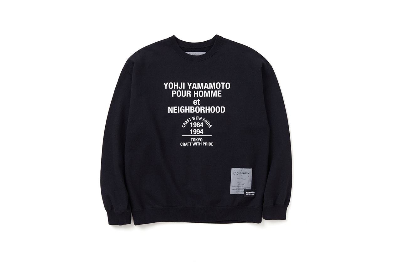 NEIGHBORHOOD x Yohji Yamamoto POUR HOMME によるコラボコレクション第3弾が到着 NEIGHBORHOOD Yohji Yamamoto POUR HOMME fall winter 2024 release info