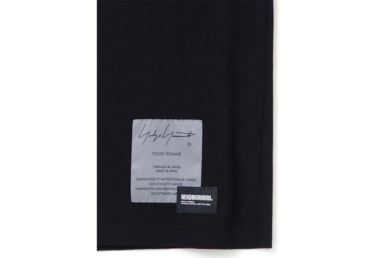 NEIGHBORHOOD x Yohji Yamamoto POUR HOMME によるコラボコレクション第3弾が到着 NEIGHBORHOOD Yohji Yamamoto POUR HOMME fall winter 2024 release info