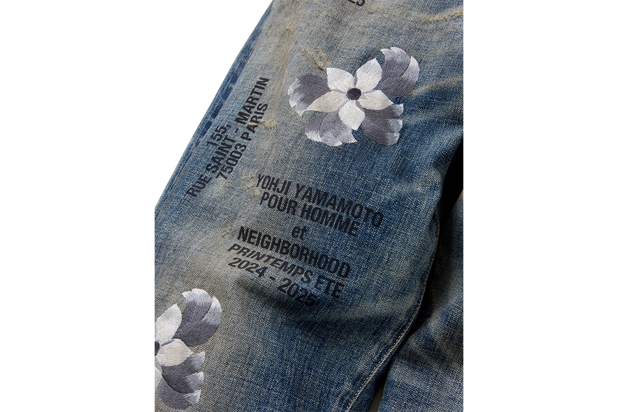 NEIGHBORHOOD x Yohji Yamamoto POUR HOMME によるコラボコレクション第3弾が到着 NEIGHBORHOOD Yohji Yamamoto POUR HOMME fall winter 2024 release info