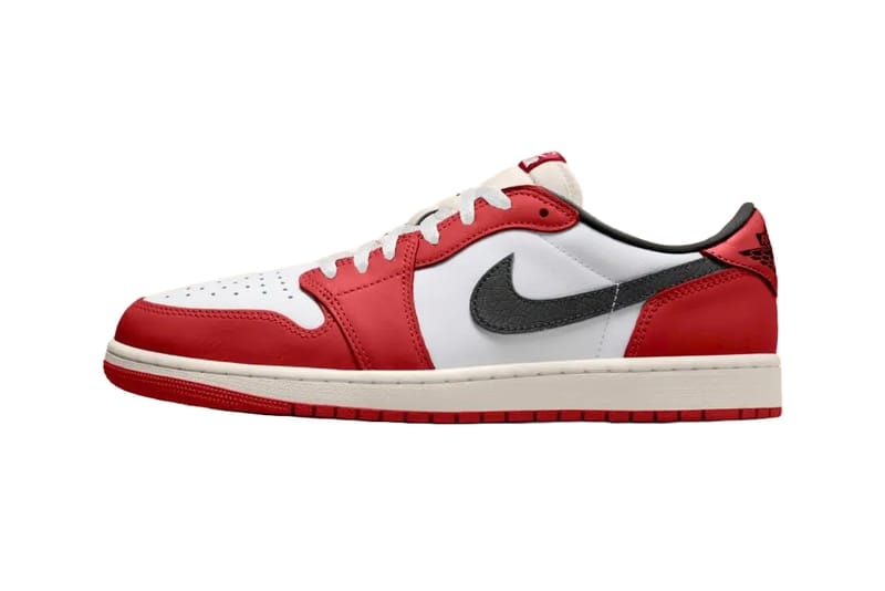 エアジョーダン1ローOG “シカゴ”が約10年ぶりに復刻か？ air michael jordan brand 1 low chicago fall 2025 release date info photos price store list buying guide black white muslin varsity red IB8958 001