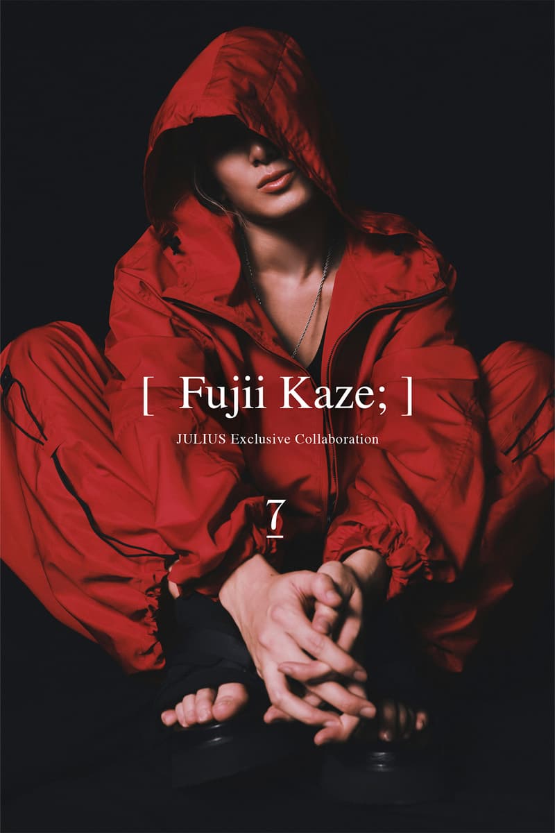 ユリウスの手掛けた藤井風のツアー衣装が販売決定 FUJII KAZE x JULIUS collaboration items release info