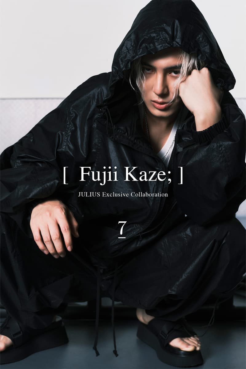 ユリウスの手掛けた藤井風のツアー衣装が販売決定 FUJII KAZE x JULIUS collaboration items release info