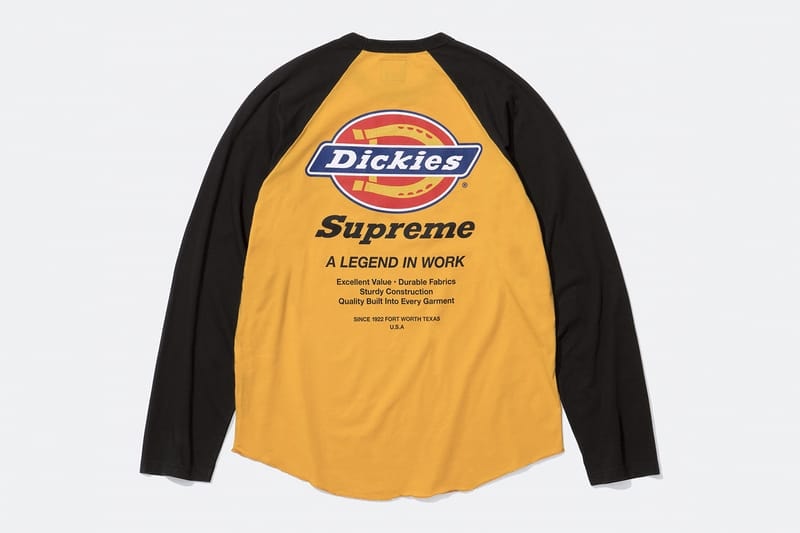 シュプリーム x ディッキーズ®が2024年秋シーズンのコラボコレクションを発表 Supreme Dickies fall winter 2024 release info